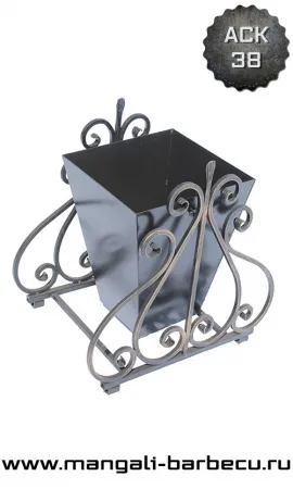 Урна кованая большая