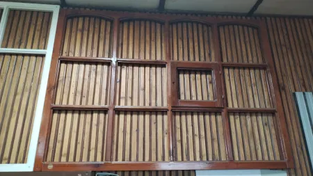 Террасное окно со стёклами