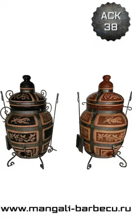 Тандыр "Древесным углем Большой"