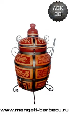 Тандыр "Древесным углем Большой"