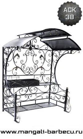 Мангал с крышей "Москва" Мангал с крышей "Москва"
