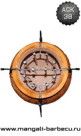 Тандыр "Древесным углем Большой"