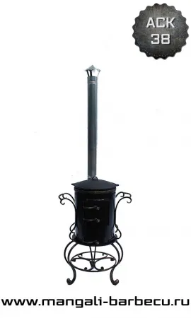 Печь для казана 10-12 литров