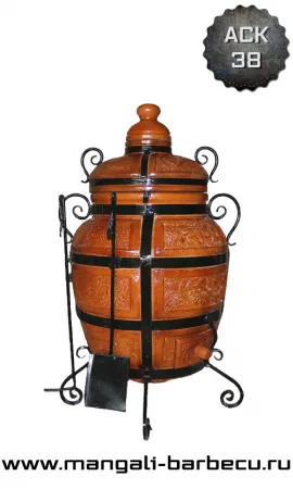 Тандыр "Древесным углем Большой"