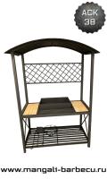 Мангал с крышей