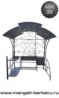 Мангал с крышей