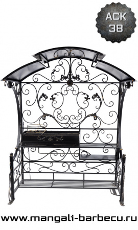 Мангал с крышей "Фаворит"