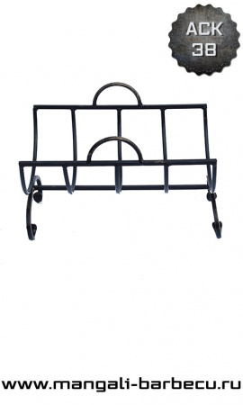 Кованая дровница №4