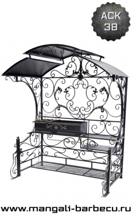 Мангал с крышей "Фаворит"