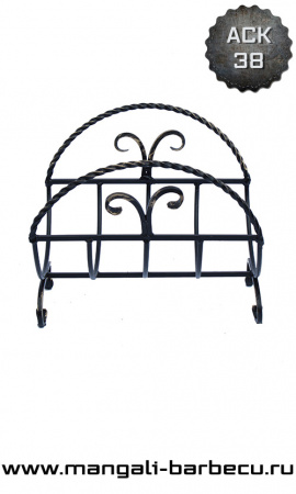 Кованая дровница №1