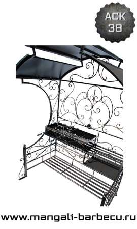 Мангал с крышей "Шерз"