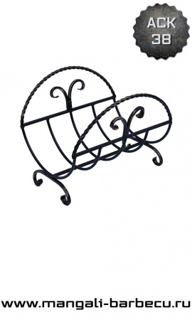 Кованая дровница №1