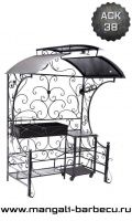 Мангал с крышей "Соловей"