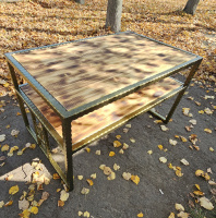 Журнальный столик "GOLDEN EAGLE" Антиквар АСК-38