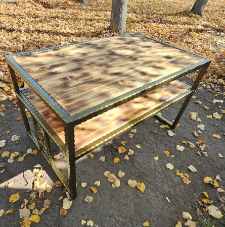 Журнальный столик "GOLDEN EAGLE" Антиквар АСК-38