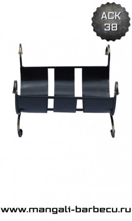 Кованая дровница №2