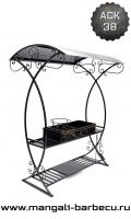 Мангал с крышей "Элегия"