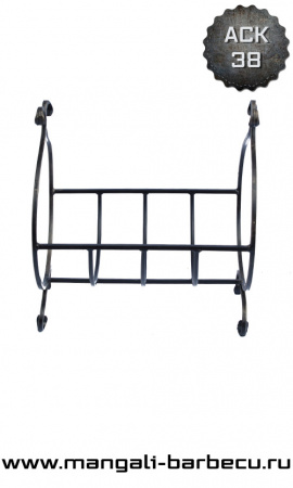 Кованая дровница №3