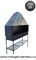 Мангал с вытяжкой "Профессиональный"