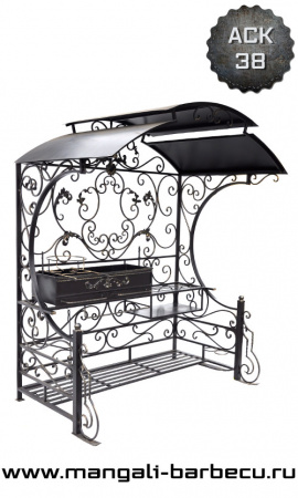 Мангал с крышей "Фаворит"