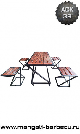 Cтол и табуретки Z (стулья)