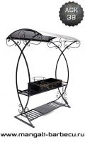 Мангал с крышей "Элегия"
